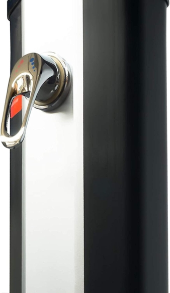 Garden shower solar Silver 35L