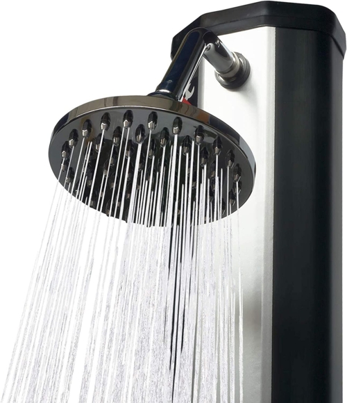 Garden shower solar Silver 35L