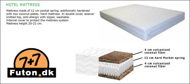Hotel mattress in luxury quality 2.CSC