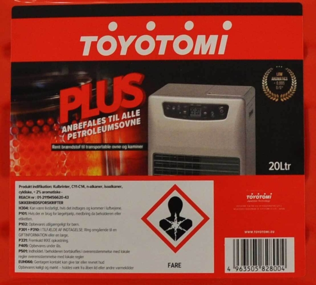 Heating Oil TOYOTOMI PLUS 20 L