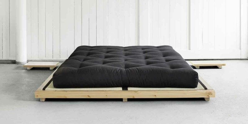 Dock bed frame 140x200 natural