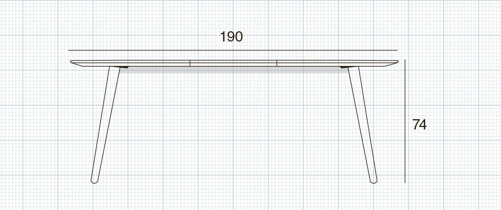 EAT SOLID spisebord Ø140 med 2 plader