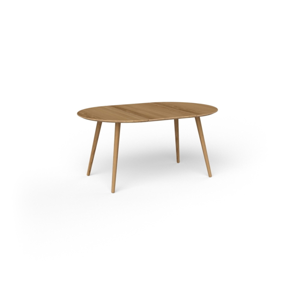 EAT SOLID dining table round 120 with 1 leaves