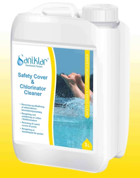 Saniklar Safety Cover and Chlorinator Cleaner