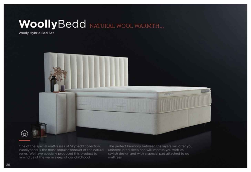 Woolly Plus seng Opbevaringssenge