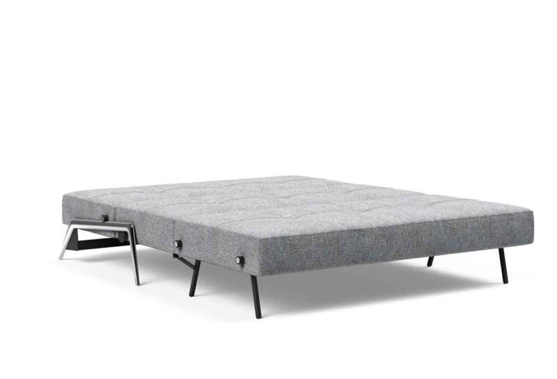 CUBED sofa with aluminum legs 160 Optional fabric