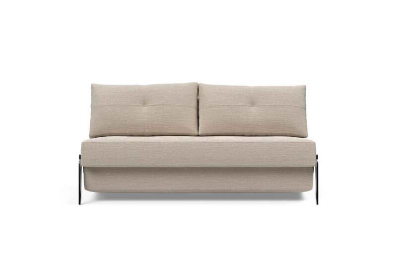 CUBED sofa with aluminum legs 160 Optional fabric