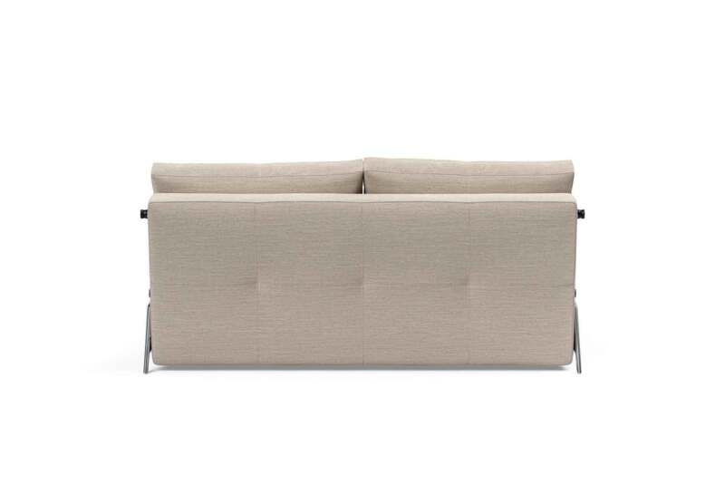 CUBED sofa with aluminum legs 160 Optional fabric