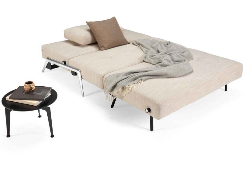 CUBED sofa with aluminum legs 160 Innovation Living