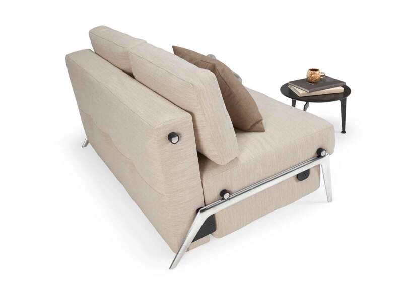 CUBED sofa with aluminum legs 140 Innovation Living