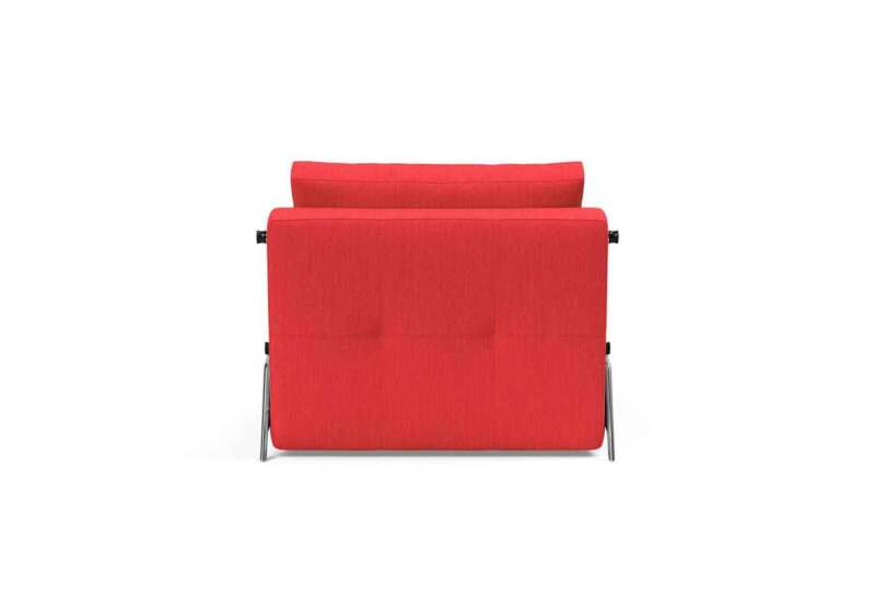 CUBED stol aluminiumsben 90 vælg selv stof