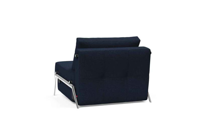 CUBED stol aluminiumsben 90 vælg selv stof