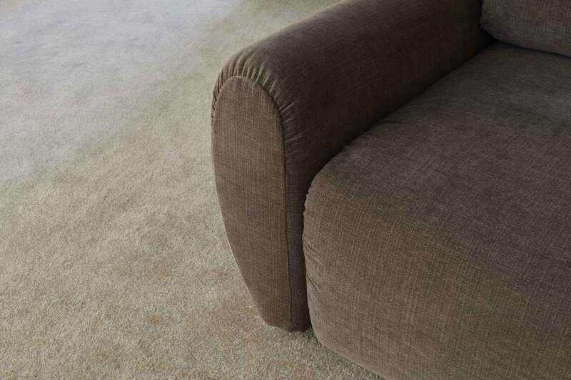 Norum Sofa Bed with Curve Arms fabric Dess.411