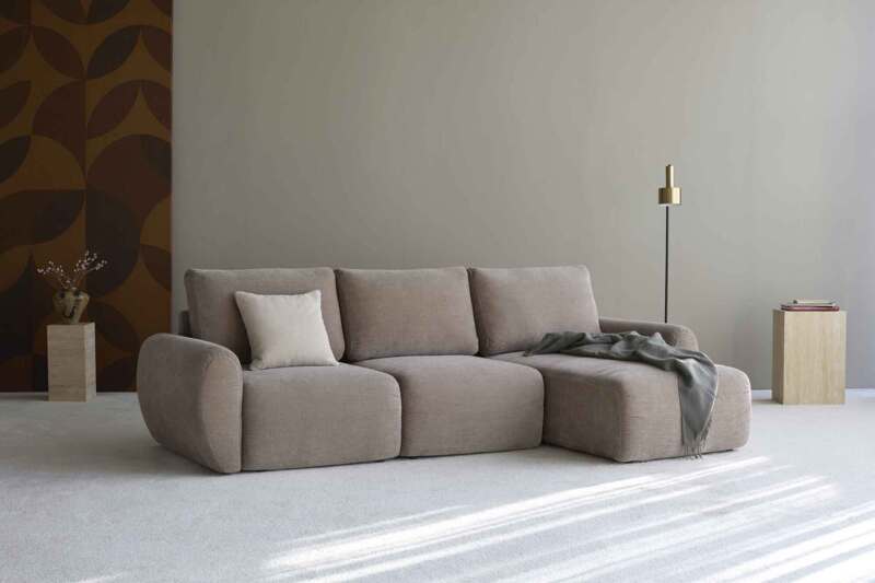Norum Sofa Bed with Chaise Lounge