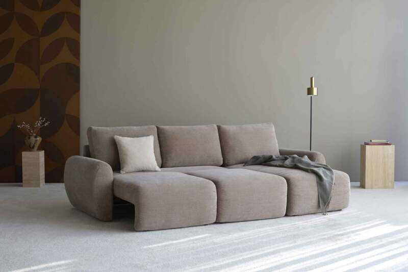 Norum Sofa Bed with Chaise Lounge