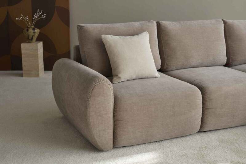 Norum Sofa Bed with Chaise Lounge