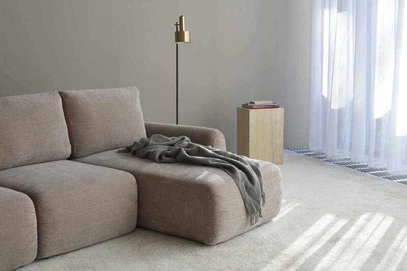 Norum Sofa Bed with Chaise Lounge