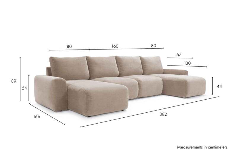 Norum-Sofa-Bed-U-shape-With-Chunky-Arms