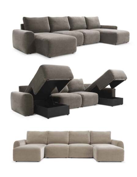 Norum Sofa Bed U-Shape