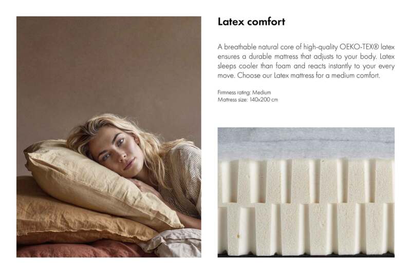 Latex Nordic madras 140x200 - Standard