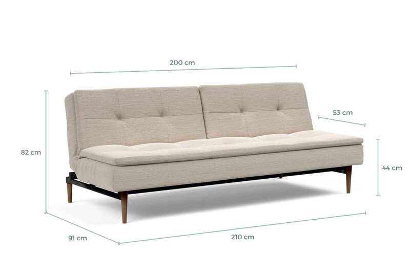 DUBLEXO sofa Standard. Optional fabric