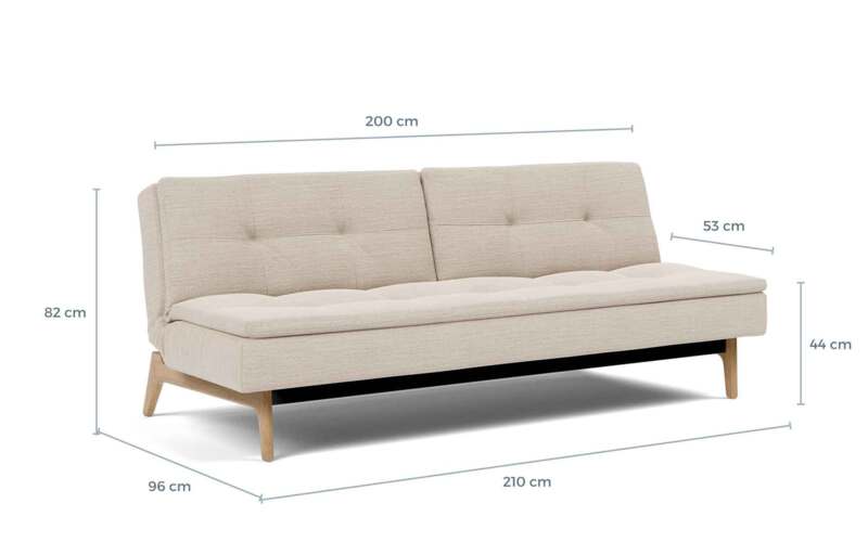 DUBLEXO EIK sofa Valgfri stof