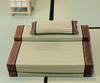 Tatami foldemadras 80x200 cm. med memory skum fyld + pude