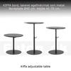 KIFFA table adjustable height