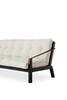 POETRY sofa frame black lacquered. including Futon mattress. manufactures of Karup Design