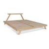 Allegro bed frame 140x200 solid beech
