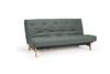Complete Aslak sofa 120 / SOFT Spring Nordic mattress. Optional fabric