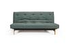 Complete Aslak sofa 140 / Latex Nordic mattress. Optional fabric
