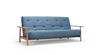 Komplet Balder sofa / Latex Nordic madras / sæde stelbetræk. Valgfri stof