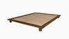 Cone bed frame 120x200 solid beech