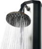 Garden shower solar Silver 35L