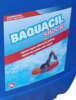 BAQUACIL Shock 20 ltr. Frigiver aktivt oxygen, som nedbryder de organiske stoffer, de badende afgiver til vandet. Derfor er dette produkt helt essentielt til brug i klorfrie pools.