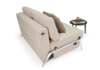 CUBED sofa with aluminum legs 160 Optional fabric