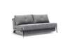 CUBED sofa with aluminum legs 160 Optional fabric