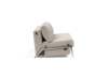 CUBED sofa with aluminum legs 140 Optional fabric