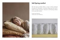 SOFT spring Nordic madras 140x200 Valgfri