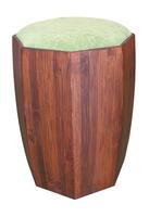 STUMP stool w. padding - concave