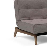 SP chair legs EIK smoked oak wood -Without mattress