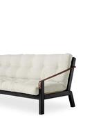 Poetry sofa black with mattress