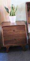 Tatami STYLE bedside table Solid wood