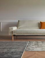 Komplet Mimer sofa / SOFT Spring madras / Nordic betræk / sæde stelbetræk. Valgfri stof