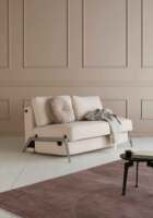 CUBED sofa with aluminum legs 140 Optional fabric