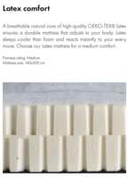 Latex Nordic madras 140x200 - Standard