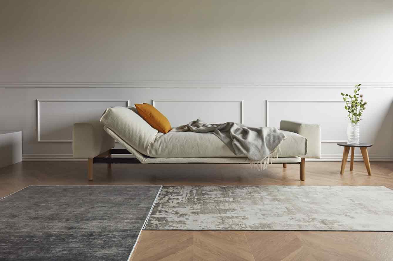 Komplet Mimer sofa / Spring / Nordic betræk / sæde stelbetræk. stof